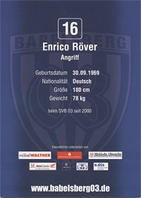 SV Babelsberg 03 - Rückseite